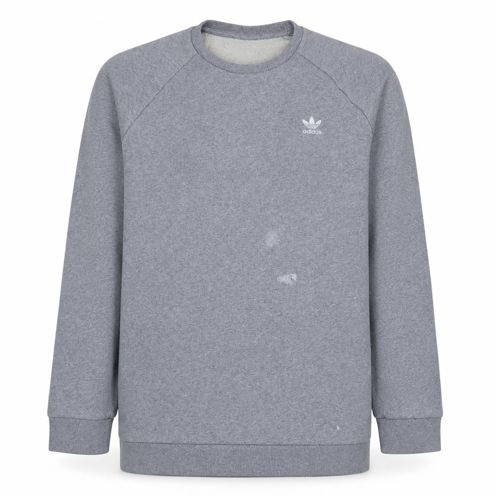 Mens UK Size L adidas Grey Pullover Sweatshirt