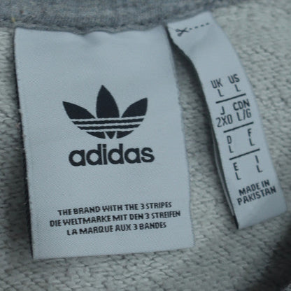 Mens UK Size L adidas Grey Pullover Sweatshirt