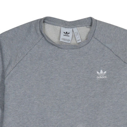 Mens UK Size L adidas Grey Pullover Sweatshirt