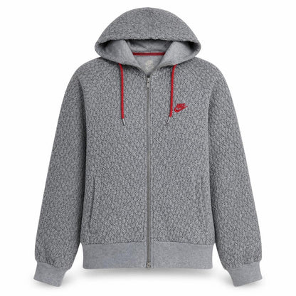 Womens UK Size XL Nike Grey Full Zip Hoodie