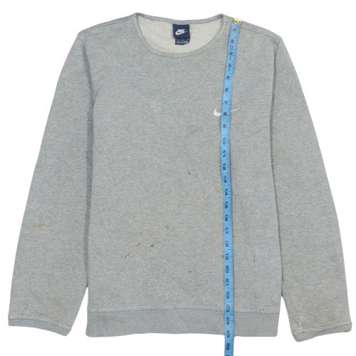 Mens UK Size L Nike Grey Pullover Sweatshirt