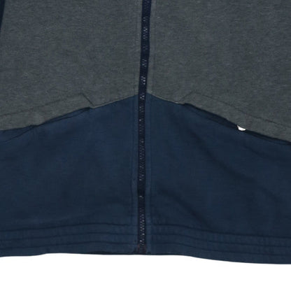 Mens UK Size L adidas Grey Full Zip Hoodie