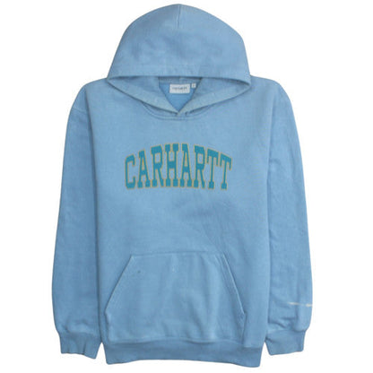 Mens UK Size XL Carhartt Blue Pullover Hoodie