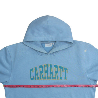 Mens UK Size XL Carhartt Blue Pullover Hoodie