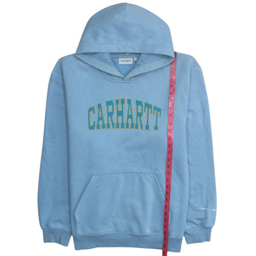 Mens UK Size XL Carhartt Blue Pullover Hoodie