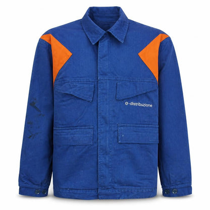 Mens UK Size 46 e-distribuzione Blue Workwear