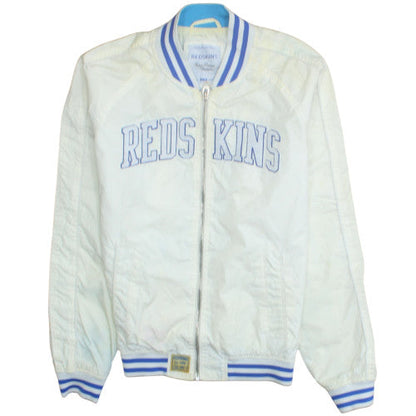 Mens UK Size M Redskins White Casual Jacket