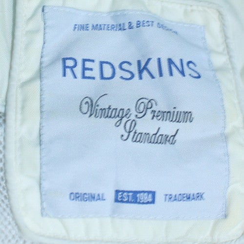 Mens UK Size M Redskins White Casual Jacket