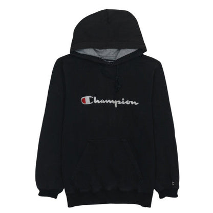 Mens UK Size S Champion Black Pullover Hoodie