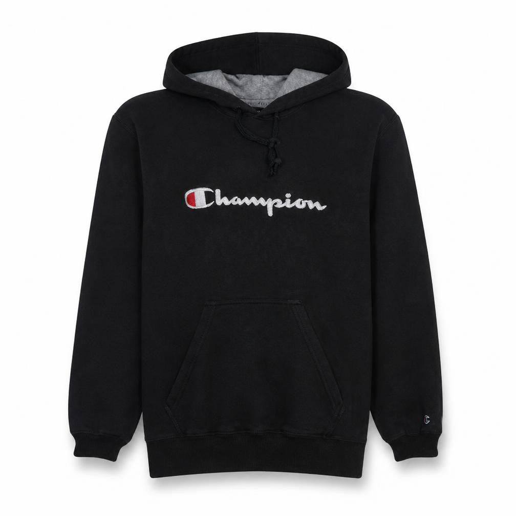 Mens UK Size S Champion Black Pullover Hoodie