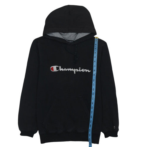 Mens UK Size S Champion Black Pullover Hoodie