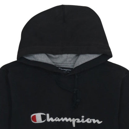 Mens UK Size S Champion Black Pullover Hoodie