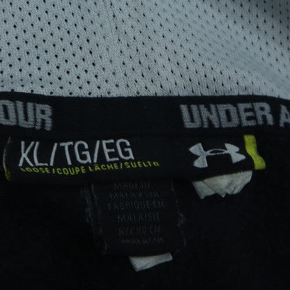Mens UK Size XL Under armour Black Full Zip Hoodie