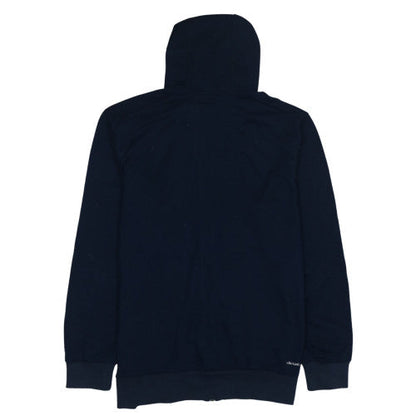 Mens UK Size M adidas Blue Full Zip Hoodie