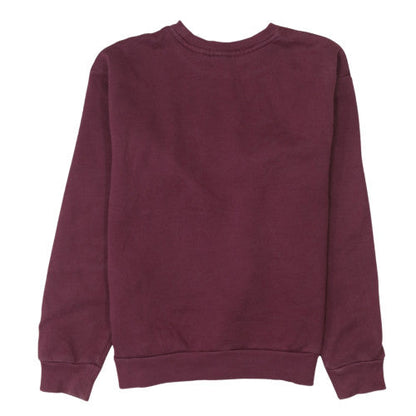 Womens UK Size XS PUMA Red Pullover Sweatshirt