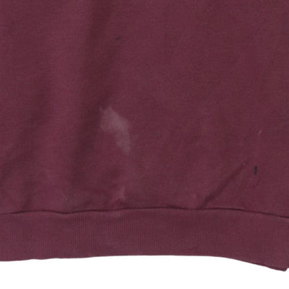 Womens UK Size XS PUMA Red Pullover Sweatshirt