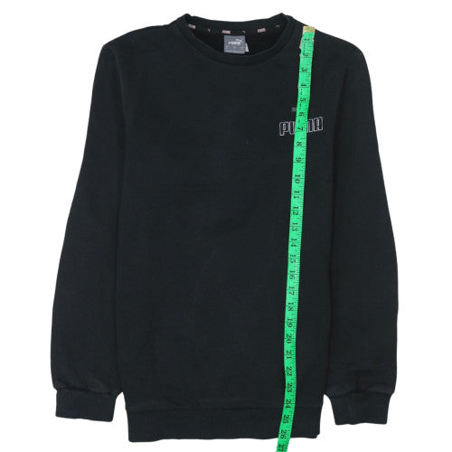 Mens UK Size S PUMA Black Pullover Sweatshirt