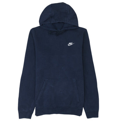 Mens UK Size S Nike Blue Pullover Hoodie
