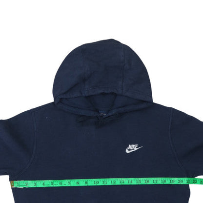 Mens UK Size S Nike Blue Pullover Hoodie