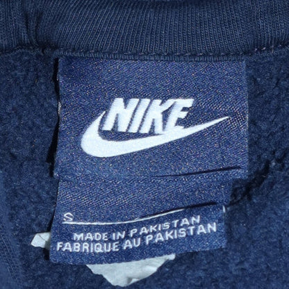 Mens UK Size S Nike Blue Pullover Hoodie