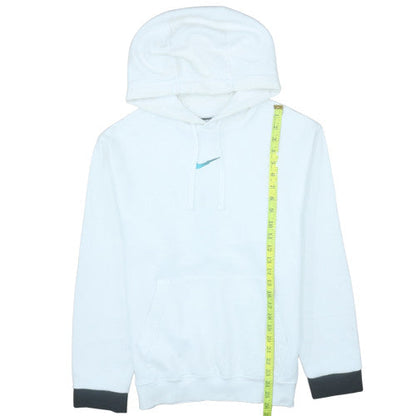 Mens UK Size S Nike White Pullover Hoodie