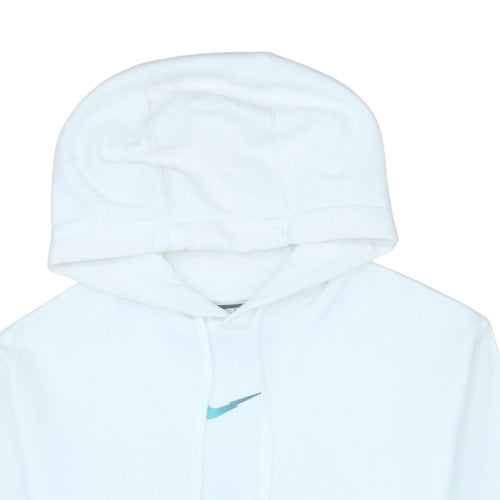 Mens UK Size S Nike White Pullover Hoodie
