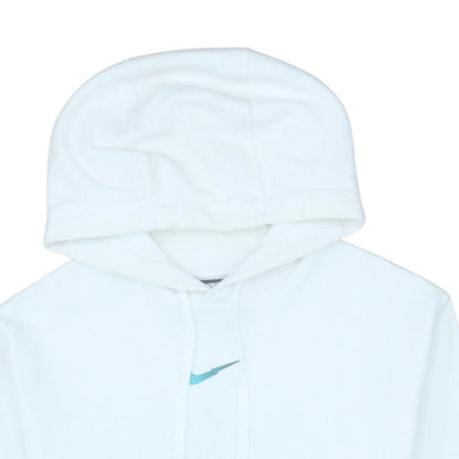 Mens UK Size S Nike White Pullover Hoodie