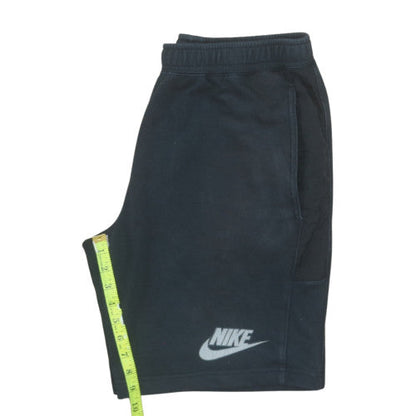 Nike Men's Black Athletic Sweat Shorts L - Breathable Training Wear