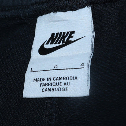 Nike Men's Black Athletic Sweat Shorts L - Breathable Training Wear