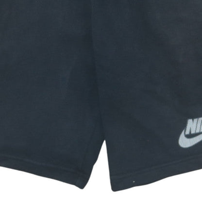 Nike Men's Black Athletic Sweat Shorts L - Breathable Training Wear