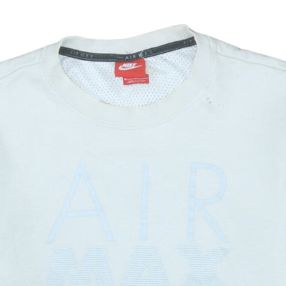 Mens UK Size M Nike White Pullover Sweatshirt