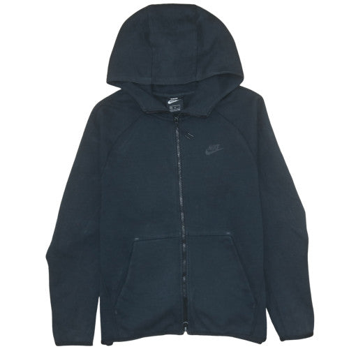Mens UK Size M Nike Black Full Zip Hoodie