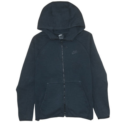 Mens UK Size M Nike Black Full Zip Hoodie