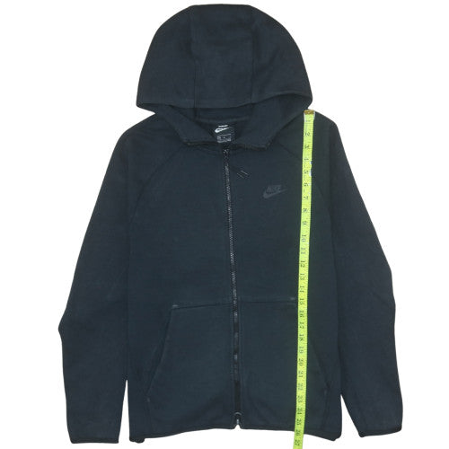 Mens UK Size M Nike Black Full Zip Hoodie