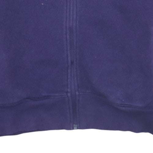 Womens UK Size 12 ellesse Purple Full Zip Hoodie