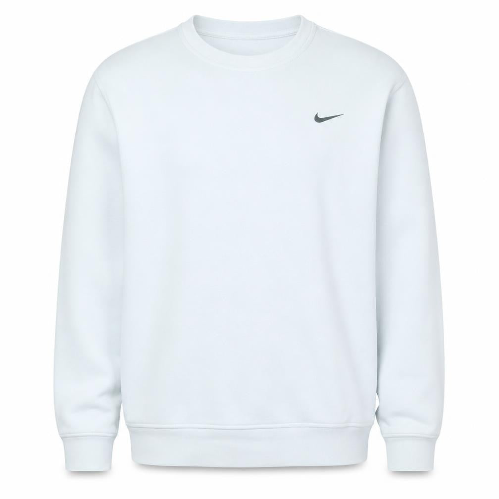 Mens UK Size L Nike White Pullover Sweatshirt
