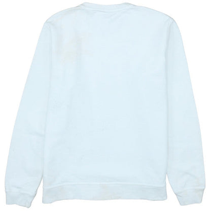 Mens UK Size L Nike White Pullover Sweatshirt