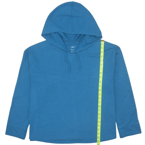 Womens UK Size XL Nike Blue Pullover Hoodie
