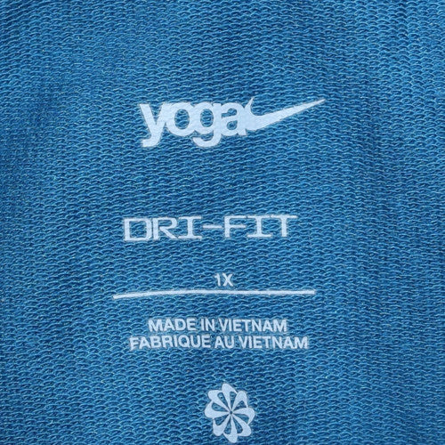 Womens UK Size XL Nike Blue Pullover Hoodie