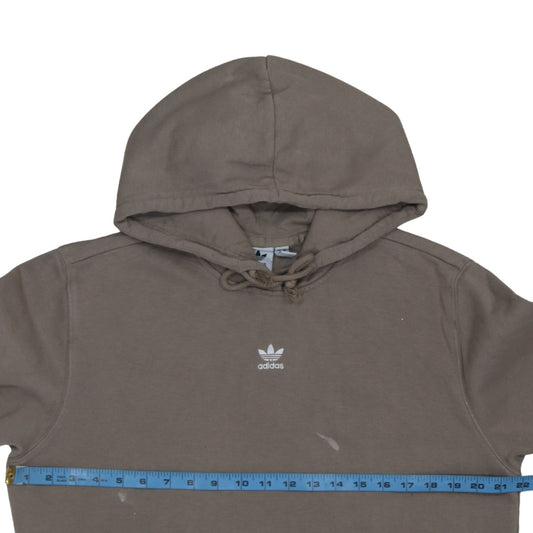 Womens UK Size 14 adidas Brown Pullover Hoodie