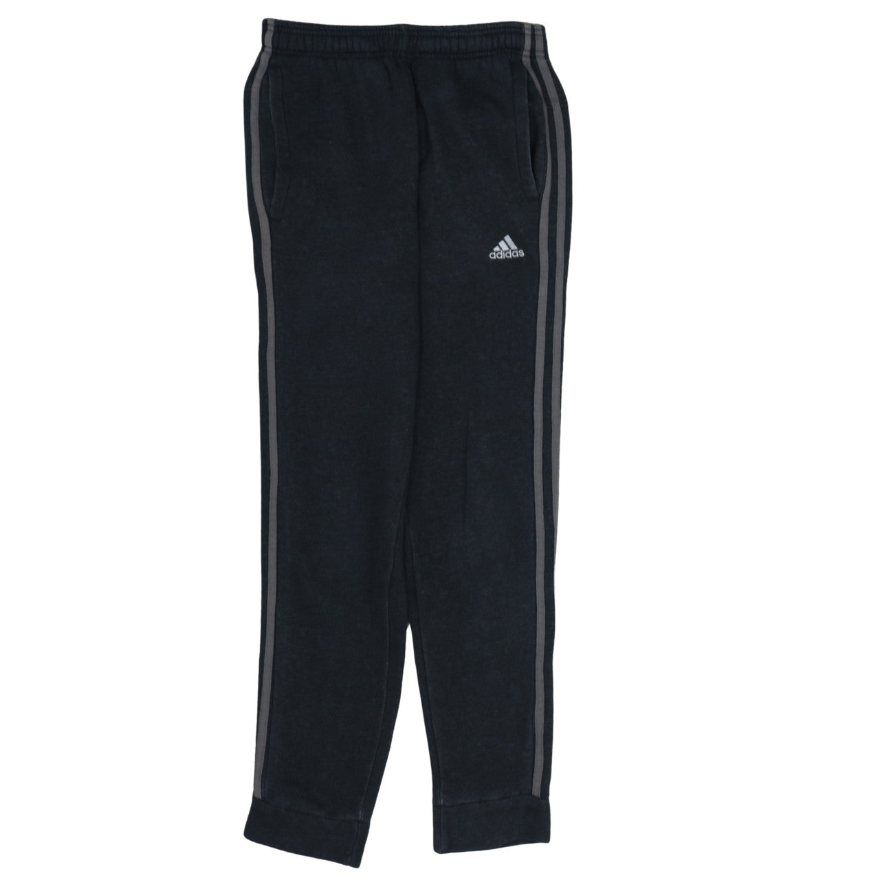 Mens UK Size S adidas Regular Fit Jogger Black Trousers