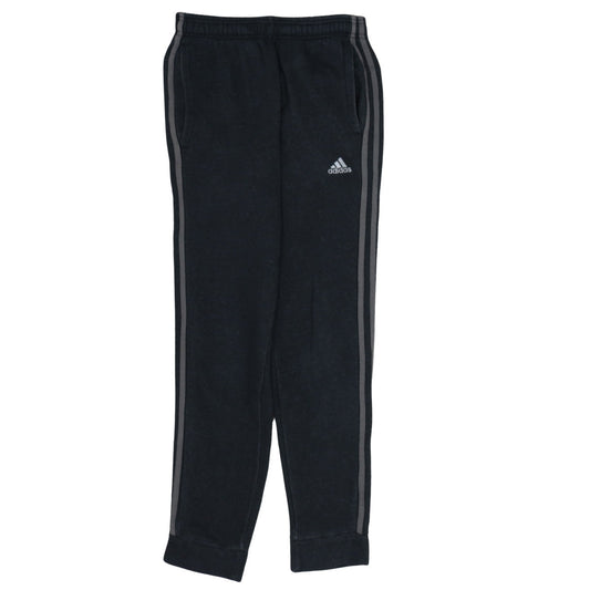 Mens UK Size S adidas Regular Fit Jogger Black Trousers