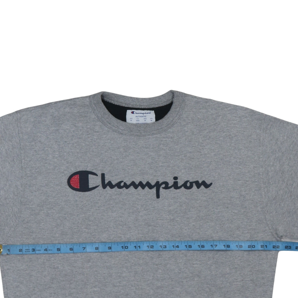 Mens UK Size M Champion Grey Pullover Sweatshirt