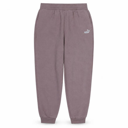 Puma Womens Mauve Jogger Sweatpants L Elastic Waist Casual Trousers