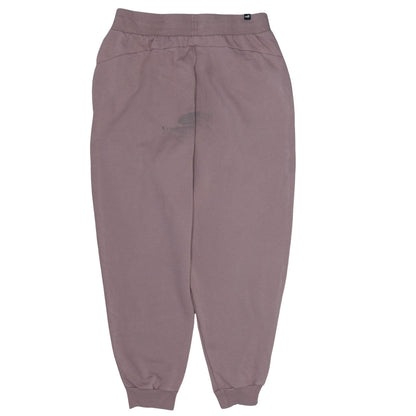 Puma Womens Mauve Jogger Sweatpants L Elastic Waist Casual Trousers