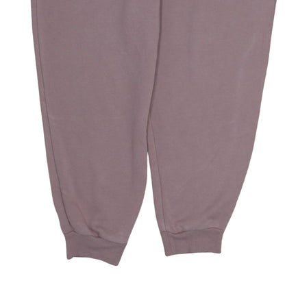 Puma Womens Mauve Jogger Sweatpants L Elastic Waist Casual Trousers