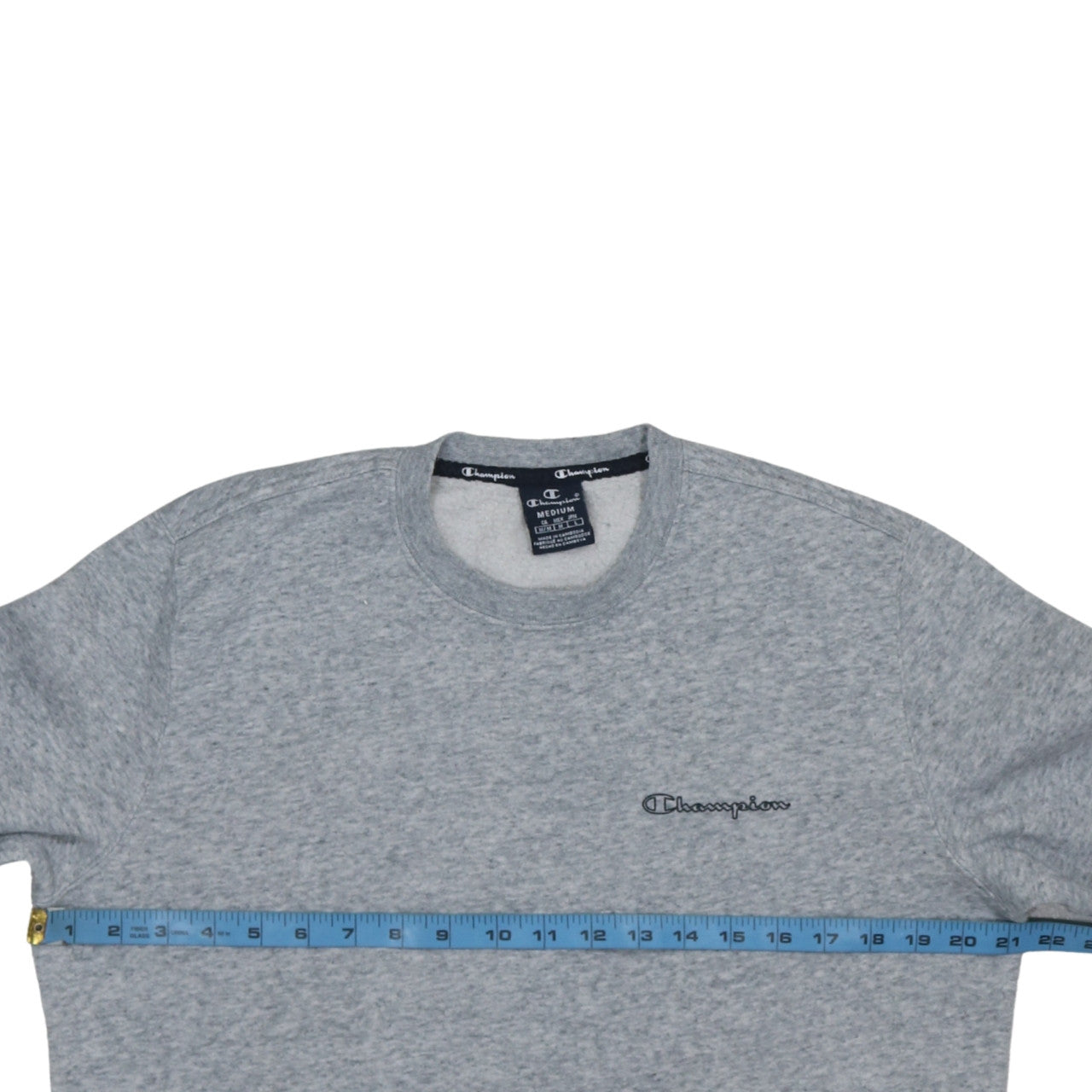 Mens UK Size M Champion Grey Pullover Sweatshirt