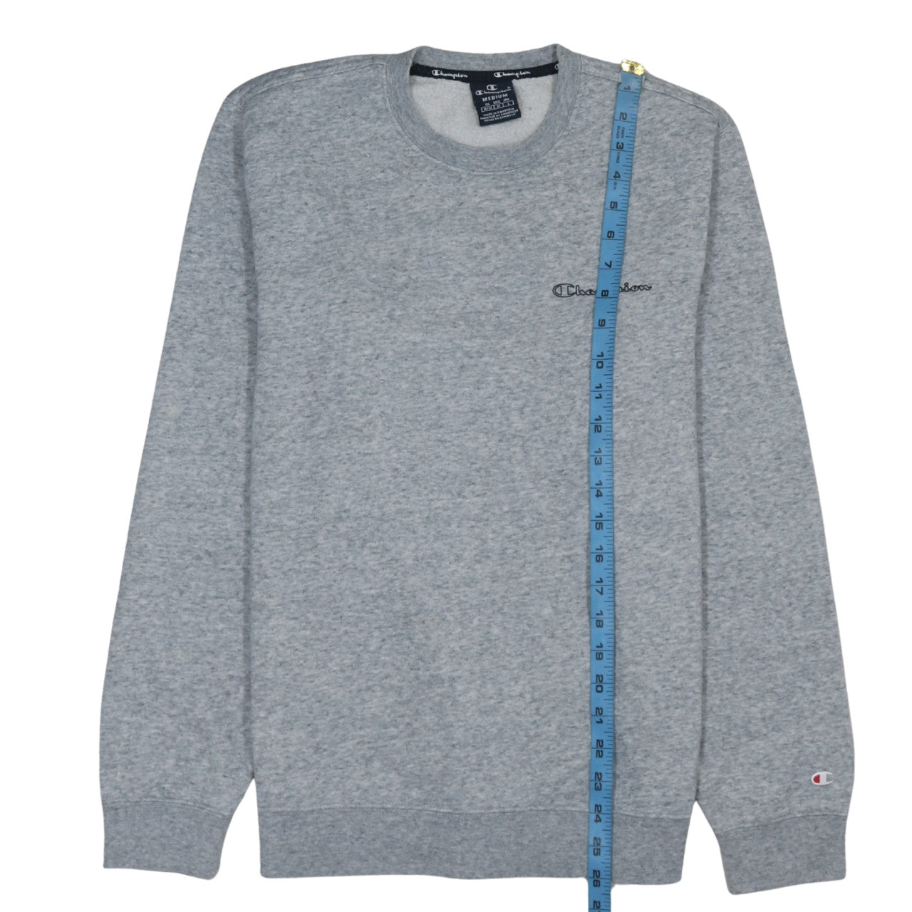 Mens UK Size M Champion Grey Pullover Sweatshirt