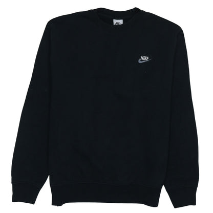 Mens UK Size M Nike Black Pullover Sweatshirt