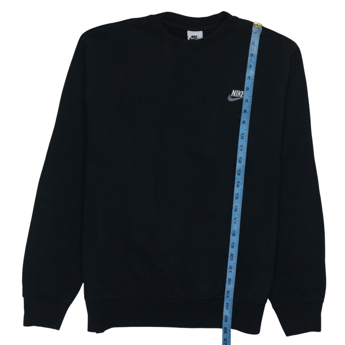 Mens UK Size M Nike Black Pullover Sweatshirt